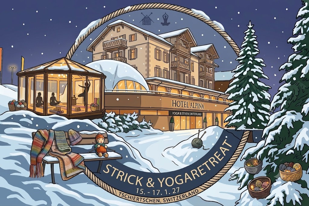 Strick & Yoga Retreat at Hotel Alpina, Tschiertschen, Switzerland